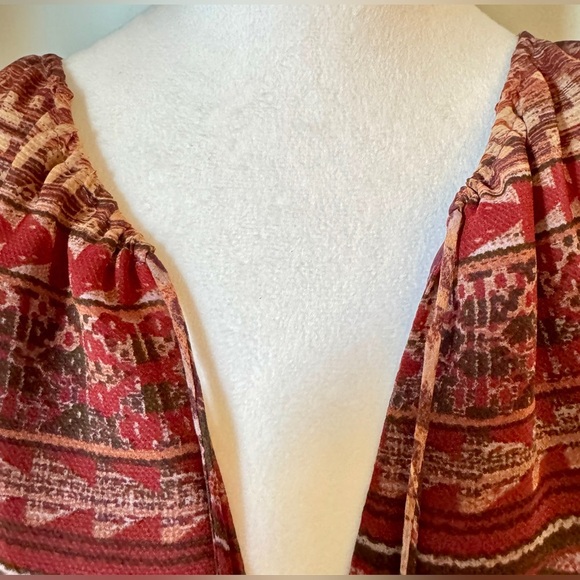 BCBGeneration-Red Sleeveless Romper for Casual Resort Wear-Size M - Picture 2 of 7